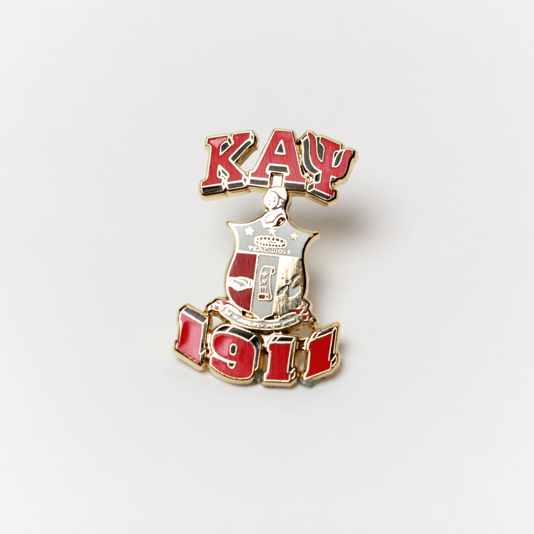 Kappa Alpha Psi 3D Code of Arms 1911 Lapel Pin - The Divine Nine